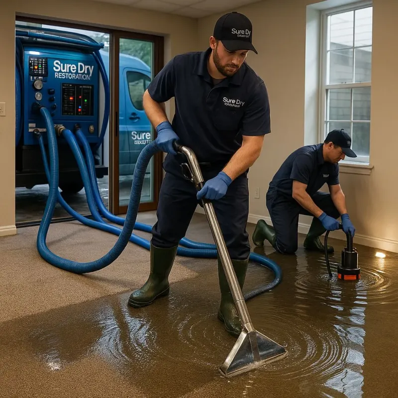 Water Extraction and Removal process in Sylvan Springs, AL